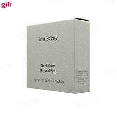 Phấn phủ dạng nén Innisfree No-Sebum Mineral Pact 8.5gr chính hãng