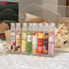 Set nước hoa Bath & Body Works Body Mist 10ml 10 ống chính hãng