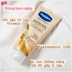 Dưỡng Thể Vaseline Healthy Bright Gluta-Hya Flawless Glow Chính Hãng