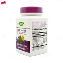 Viên giảm giãn tĩnh mạch Nature's Way Leg Veins 120 viên chính hãng