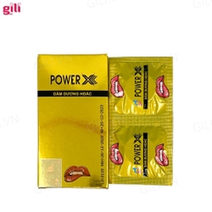 Tăng cường sinh lý Power X Dâm Dương Hoắc hộp 2 viên sủi cho nam chính hãng