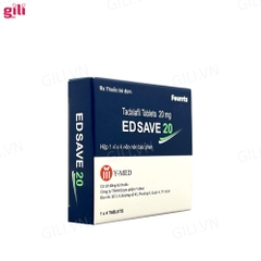 Tăng cường sinh lý nam Ed Save 20mg hộp 4 viên chính hãng