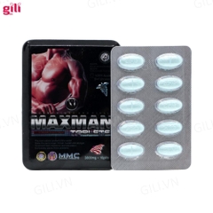 Tăng cường sinh lý nam Maxman hộp 10 viên chính hãng