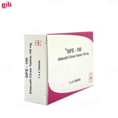 Tăng cường sinh lý nam Sife 100mg hộp 4 viên chính hãng