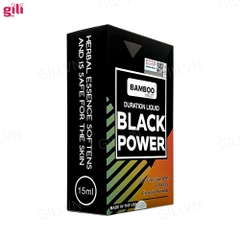 Xịt chống xuất tinh sớm Bamboo Black Power 15ml chính hãng