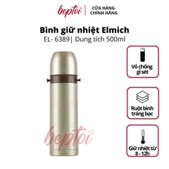 Bình giữ nhiệt Elmich EL6389 Inox 304 500ml