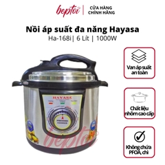 Nồi áp suất điện 6L Hayasa HA- 168Y