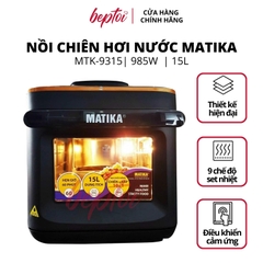 Nồi chiên không dầu hơi nước 15L Matika MTK-9315