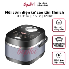 Nồi cơm điện tử cao tần Elmich 1,5L RCE-3914 IH RICECOOKER