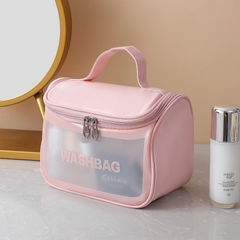 Túi Đựng Mỹ Phẩm Đồ Trang Điểm WASHBAG Túi Đựng Đồ Cá Nhân Du Lịch Chống Thấm Nước Có Nắp Đậy A3142 - Có Nắp