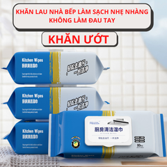 Khăn Ướt Lau Bếp Đa Năng Khăn Mềm Mại Thân Thiện Môi Trường A3921