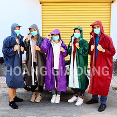 Áo Mưa Da Cá Dây Kéo Khóa AM02