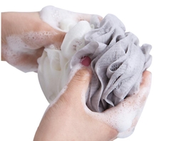 Bông Tắm 2 Màu Tạo Bọt Nhà Tắm Mềm Mại A3624