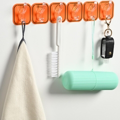 Bộ 6 Móc Dán Tường Keo Acrylic Cao Cấp Mẫu Mới A3824