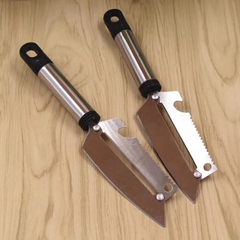 Dao Bào 2 Lưỡi inox 5 Trong 1 Dao Bào Rau Củ Quả Gọt Trái cây A2212