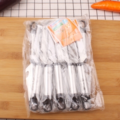 Dao Bào 2 Lưỡi inox 5 Trong 1 Dao Bào Rau Củ Quả Gọt Trái cây A2212