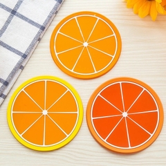 Đế lót ly Silicon Hình Trái Cây A1017