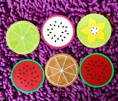 Đế lót ly Silicon Hình Trái Cây A1017