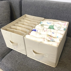 Hộp Vải Đựng Đồ Chia Ngăn Khay Túi Vải A1571