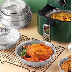 Sét 10 Khuôn Giấy Bạc Size 22cm Lót Nồi Chiên Không Dầu A1561
