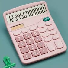 Máy Tính Cầm Tay Để Bàn 12 Số Sử Dụng Năng Lượng Hoặc Pin A1552