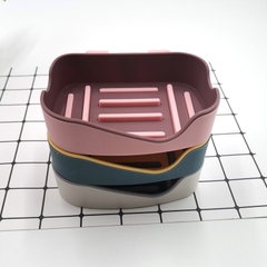 Khay Đựng Xà bông Dán Tường Kệ Dán Tường Kệ Nhà Tắm 2 Lớp A1854