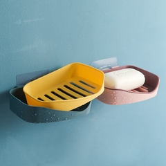 Khay Đựng Xà bông Dán Tường Kệ Dán Tường Kệ Nhà Tắm 2 Lớp A1854