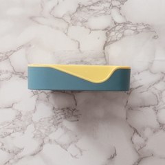 Khay Đựng Xà bông Dán Tường Kệ Dán Tường Kệ Nhà Tắm 2 Lớp A1854