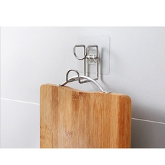 Móc Treo Chậu Dán Tường Inox Treo Dao Thớt Đa Năng A1933