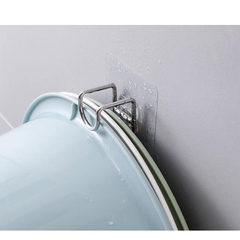 Móc Treo Chậu Dán Tường Inox Treo Dao Thớt Đa Năng A1933