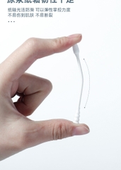 Hộp 200 Tăm Bông Ngoáy Tai Bông Tăm Dùng Một Lần Xoắn Ốc 2 Đầu Tiện Lợi A3544