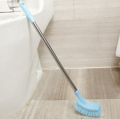 Cọ Toilet Cán Kim Loại Đầu Vuông Vệ Sinh Bồn Cầu 55CM Chắc Chắn A0222