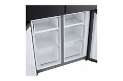 Tủ lạnh LG Inverter 474 lít Multi Door 4 cánh LFB47BLG mặt gương đen, giá tốt