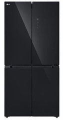 Tủ lạnh LG Inverter 474 lít Multi Door 4 cánh LFB47BLG mặt gương đen, giá tốt