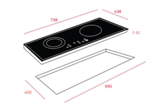 Bếp từ Teka IB 702 giá tốt, hàng chính hãng