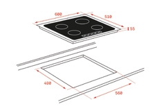 Bếp từ Teka IBC 63015 BK MSS chính hãng