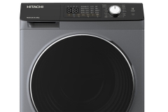 Máy giặt lồng ngang Hitachi inverter 8.5 kg sấy 5 kg D852HVOS 2023, giá rẻ, giao ngay