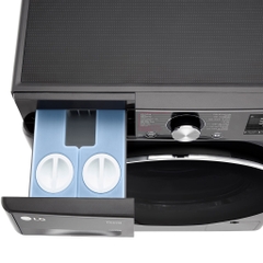 Máy giặt sấy LG inverter giặt 12 kg và sấy 7 kg FV1412H3BA 2023