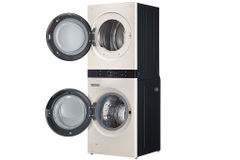 Máy giặt sấy LG lồng ngang inverter WashTower 14/10kg WT1410NHE 2023 giá tốt