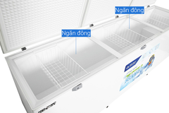 Tủ đông Hòa Phát 3 cánh 1190 lít HPF AD61190.1