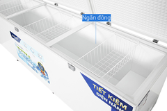 Tủ đông Hòa Phát 3 cánh 1190 lít HPF AD61190.1