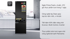 Tủ lạnh Panasonic 2 cánh inverter 322 lít NR-BC360QKVN giá rẻ tại Hà Nội