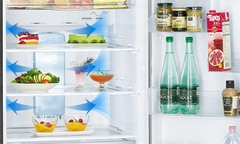 Tủ lạnh 4 cánh Mitsubishi inverter 580 lít MR-L72EN (GBK, GSL) chính hãng