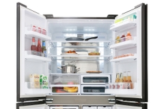 Tủ lạnh 4 cánh Sharp 678 lít 4 cánh SJ-FX688VG-BK chính hãng