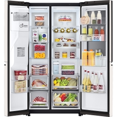 Tủ lạnh SBS LG inverter 635 lít InstaView Door-in-Door X257BG 2023