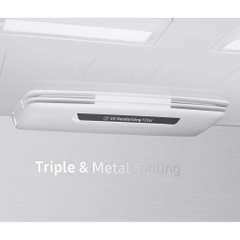 Tủ lạnh Bespoke Samsung inverter 599 lít RF60A91R177 giá rẻ