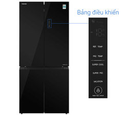 Tủ lạnh Toshiba 511 lít 4 cửa inverter RF610WE-PGV(22)-XK chính hãng