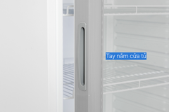 Tủ mát Hoà Phát 242 lít HSR S6242 kính Low-E