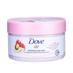 Tẩy Tế Bào Chết Body Dove 225ml - Lựu và Bơ