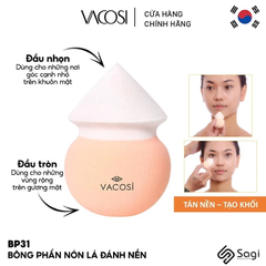 Bông Mút Nón Lá Đánh Nền Vacosi Blender - BP31